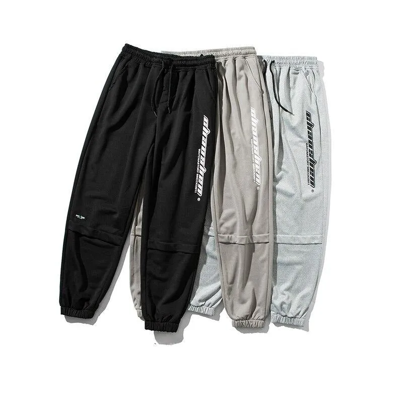 "CHAOSHEN" Pantalon Jogger Gris - URB1™
