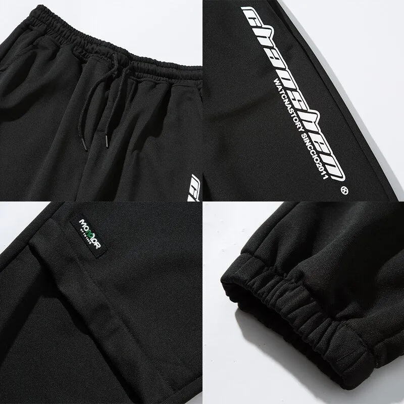 "CHAOSHEN" Pantalon Jogger Noir - URB1™