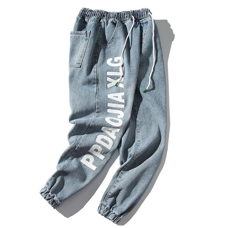 "PPDAOJIAXLG" Pantalon Jean Denim Cargo Streetwear - URB1™