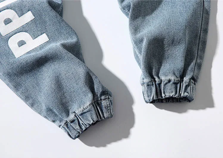 "PPDAOJIAXLG" Pantalon Jean Denim Cargo Streetwear - URB1™