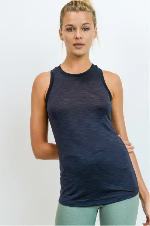 Racerback Tank Top | Navy