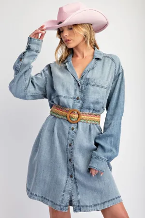 Reba Denim Dress
