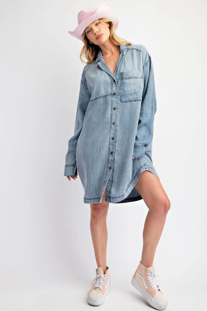 Reba Denim Dress