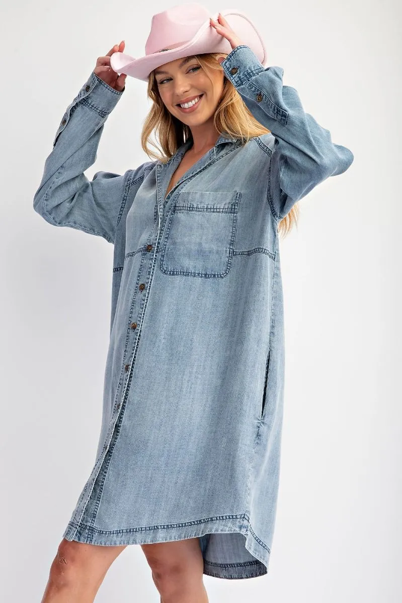 Reba Denim Dress