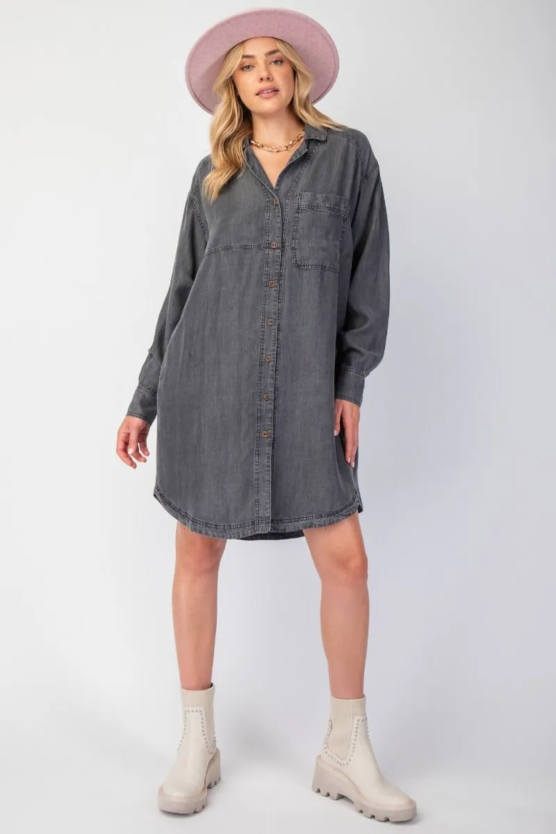 Reba Denim Dress