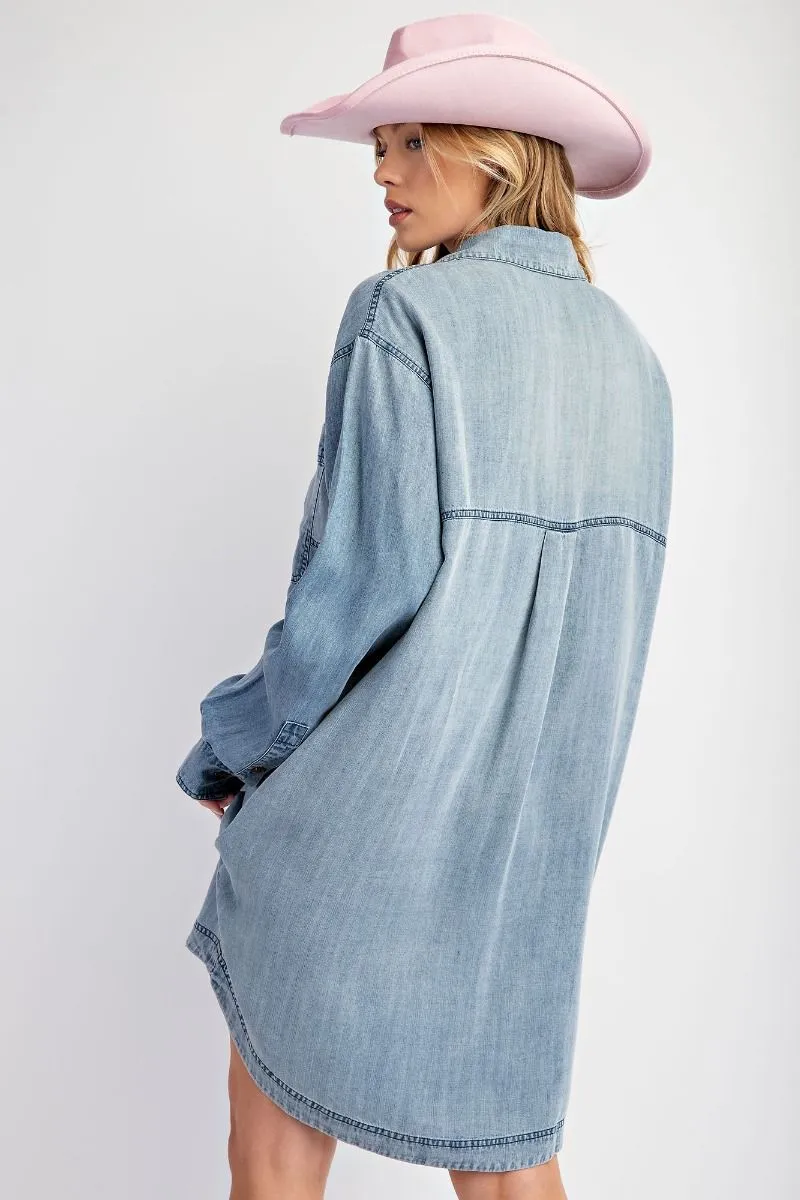 Reba Denim Dress