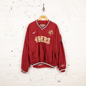 Reebok San Francisco 49ers Shell Top - Red - XL