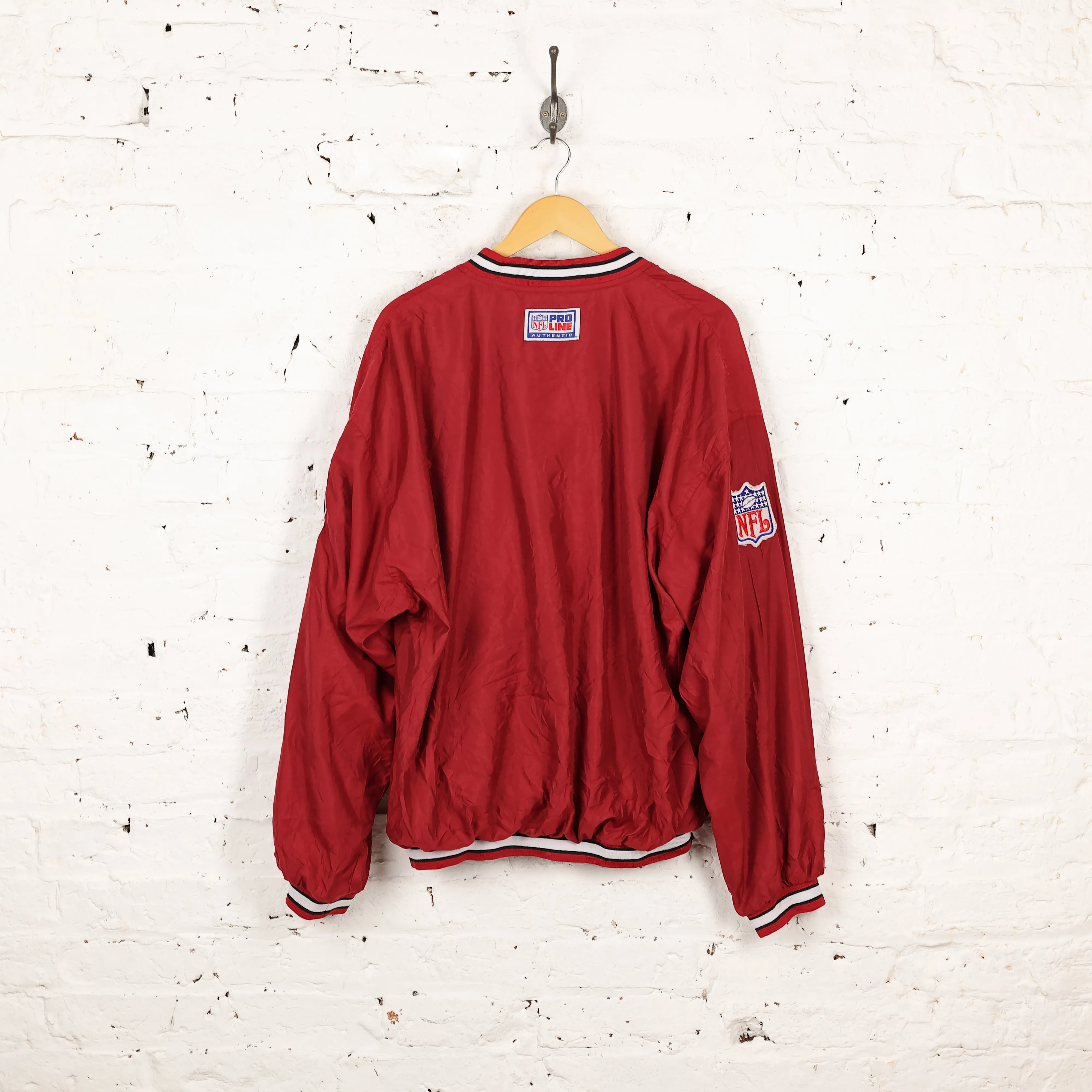 Reebok San Francisco 49ers Shell Top - Red - XL