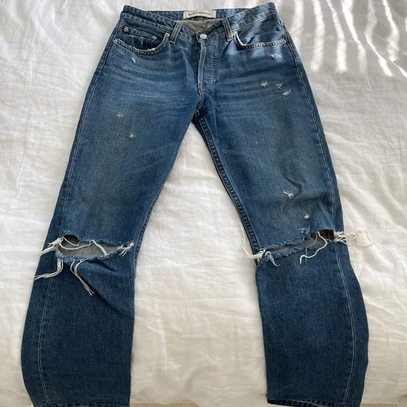 Reformation Dark Wash Denim