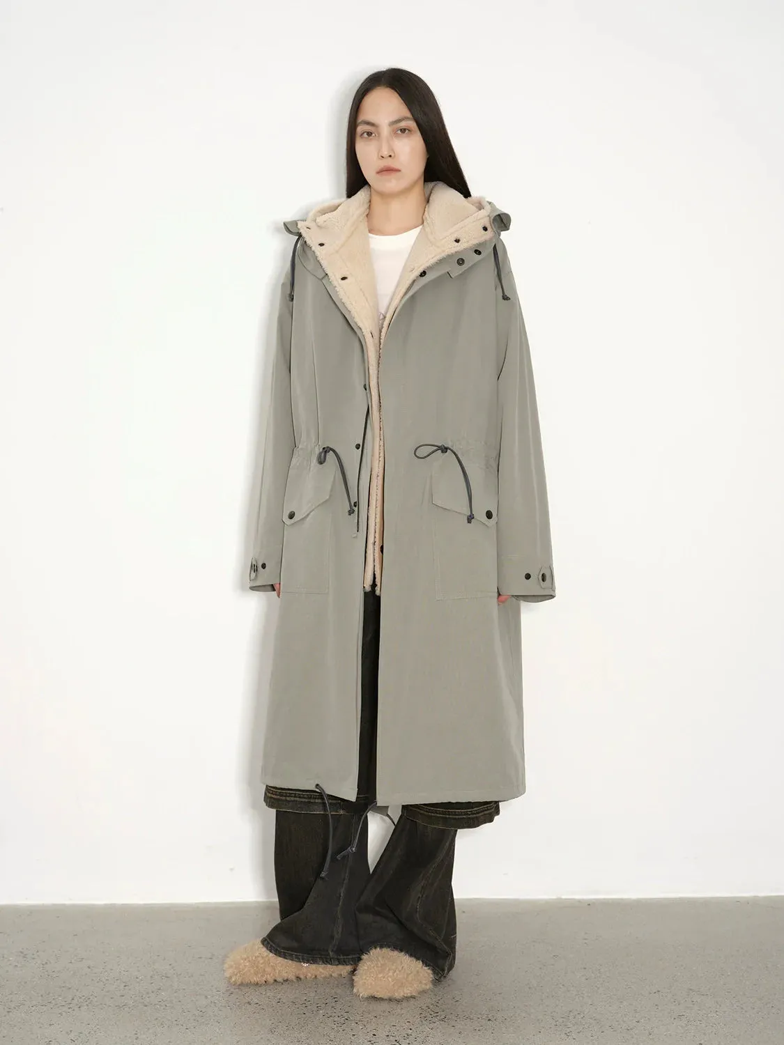 Removable Liner Hooded Parka