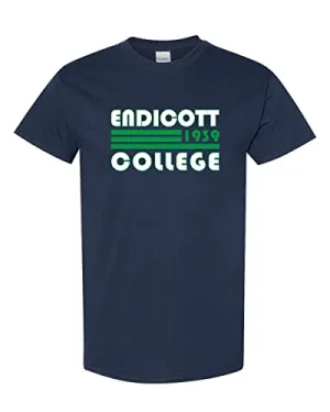 Retro Endicott College T-Shirt