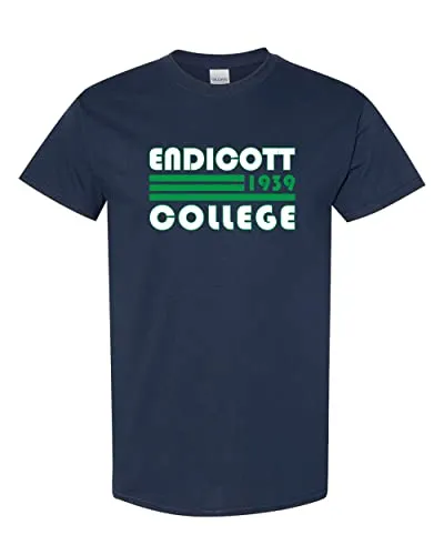 Retro Endicott College T-Shirt