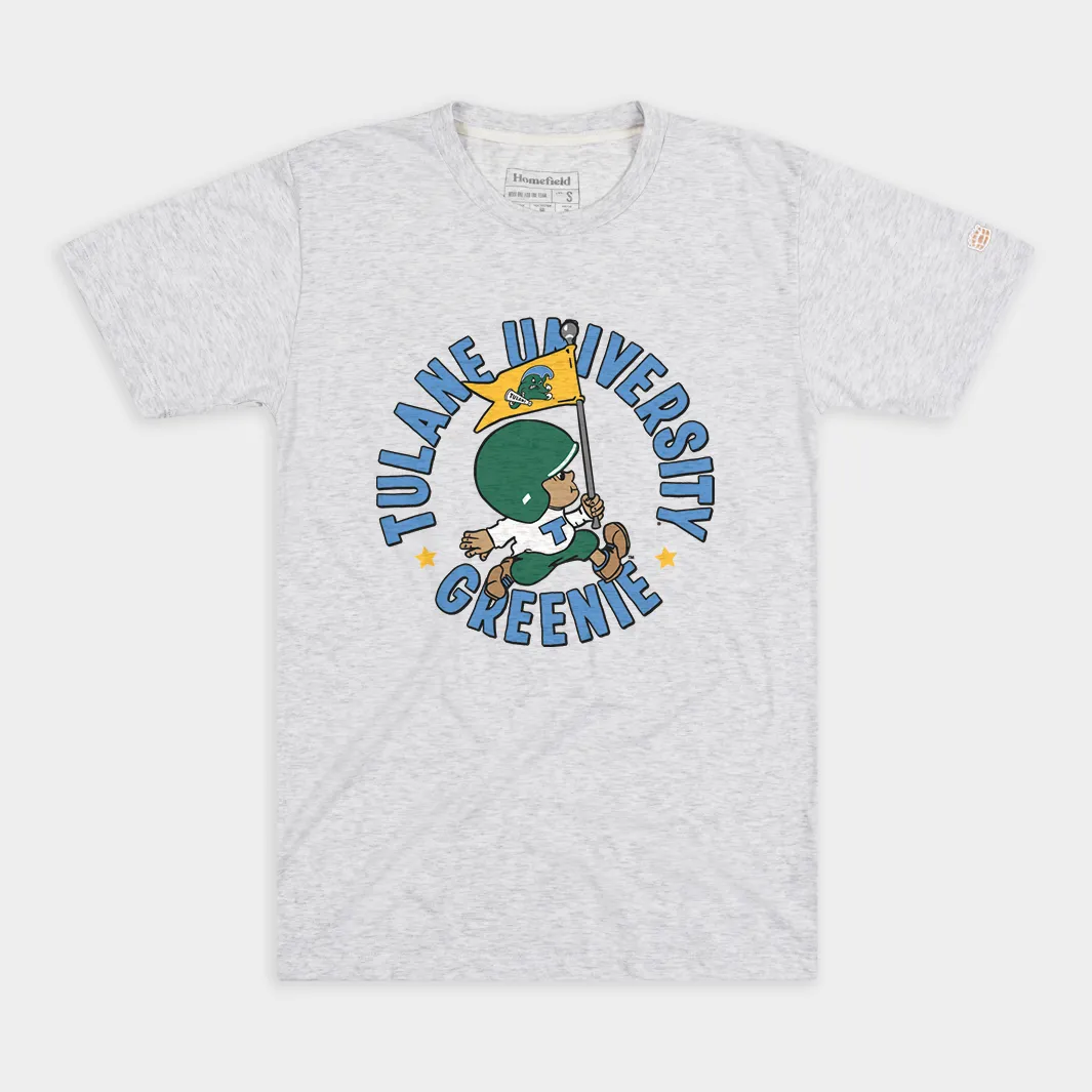 Retro Tulane Greenie Tee