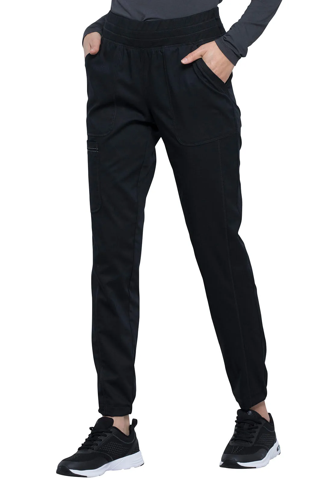 Revolution WW011 Natural Rise Jogger Black
