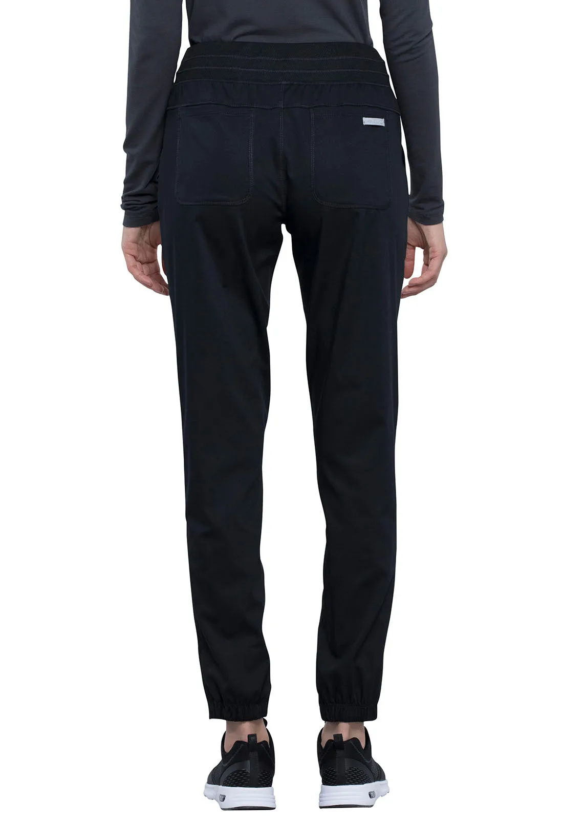 Revolution WW011 Natural Rise Jogger Black