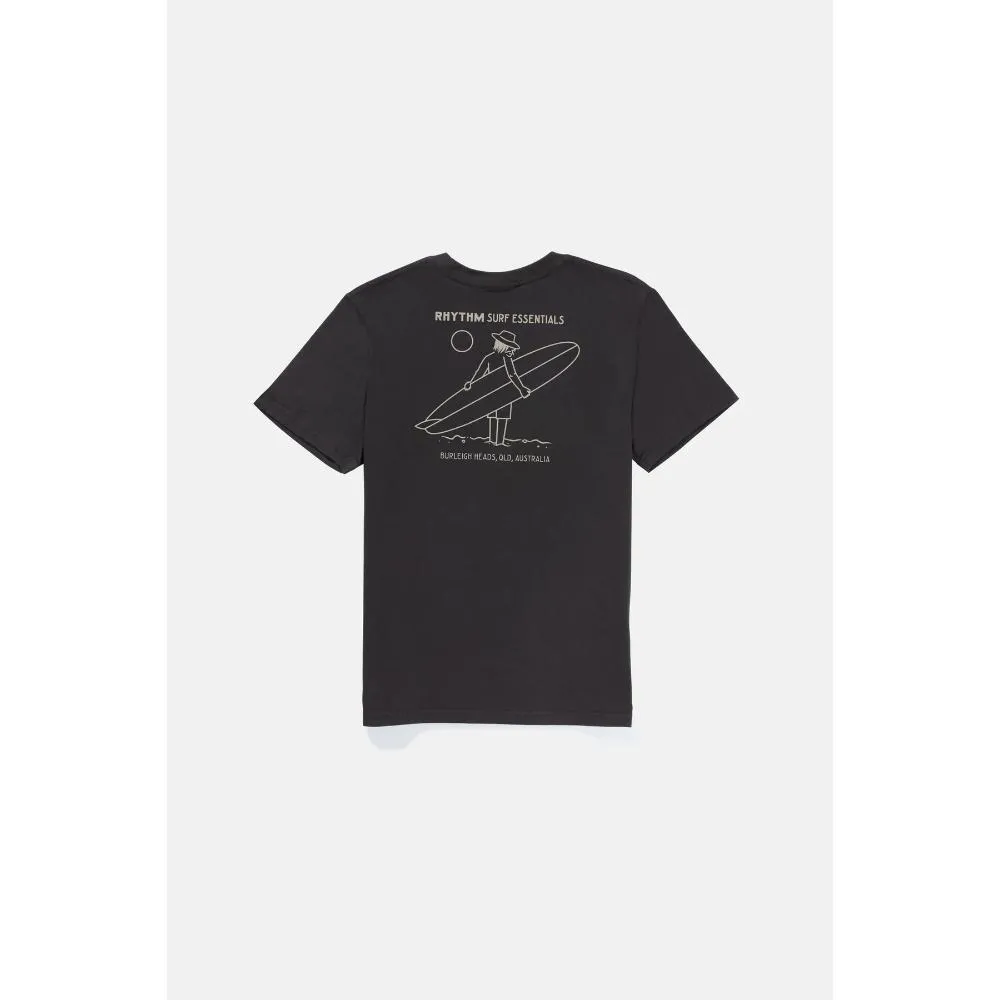RHYTHM LULL T-SHIRT BLACK