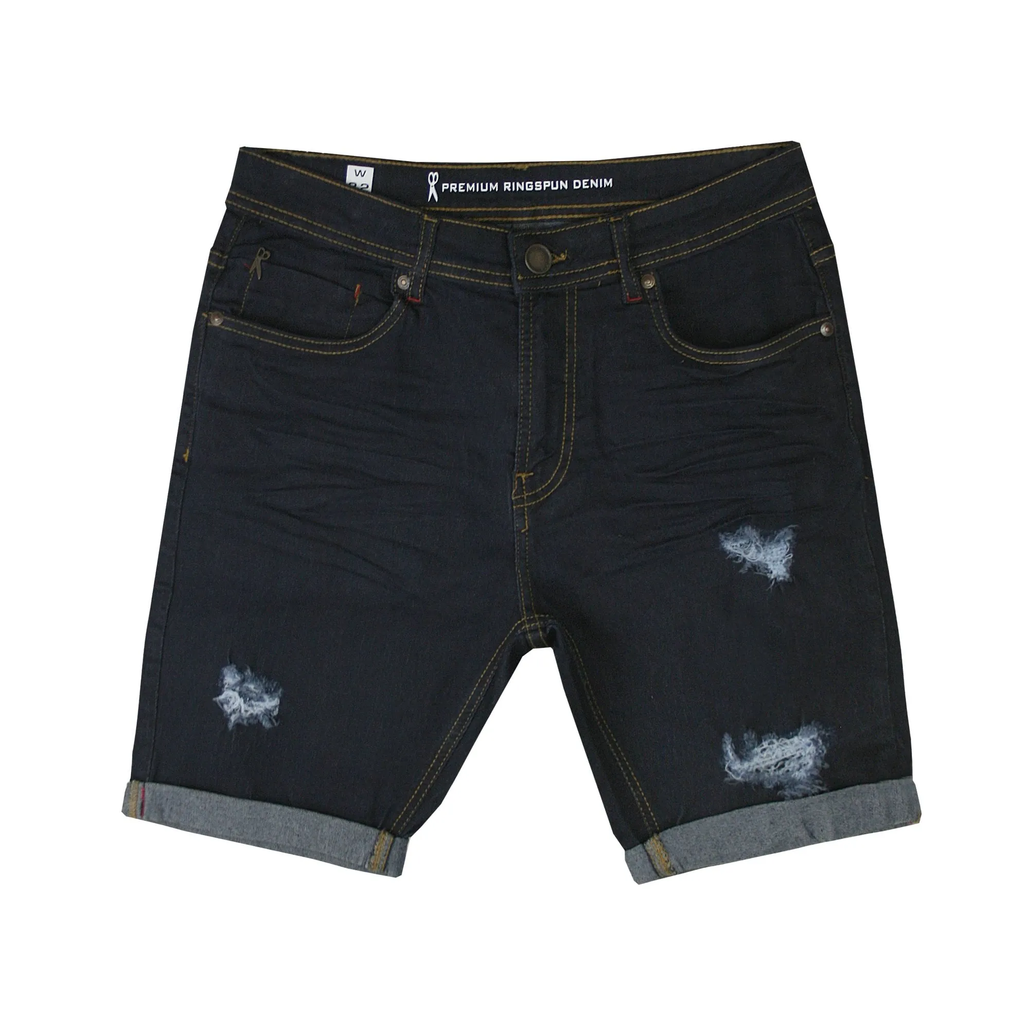 Ringspun Jupiter Dark Blue Shorts