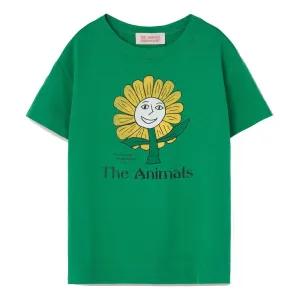 Rooster Kids T-Shirt Green