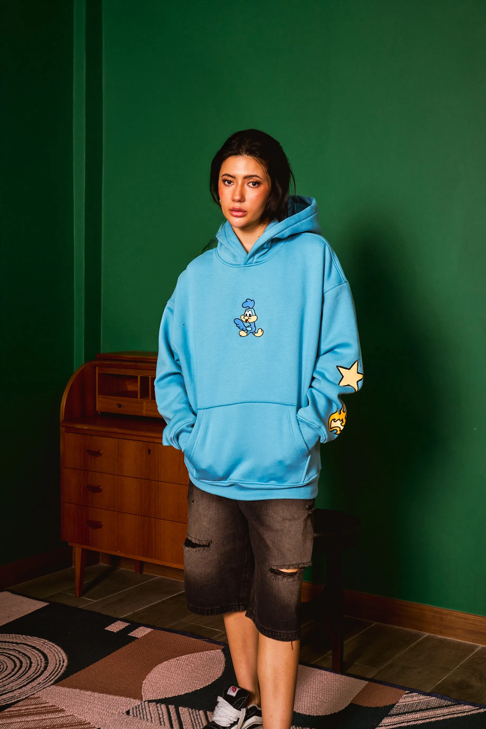 Run The Roads Oversized Hoodie