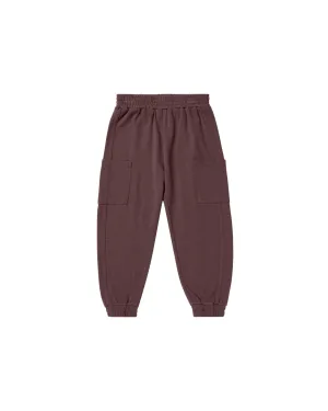 Rylee & Cru - Cargo Jogger - Plum