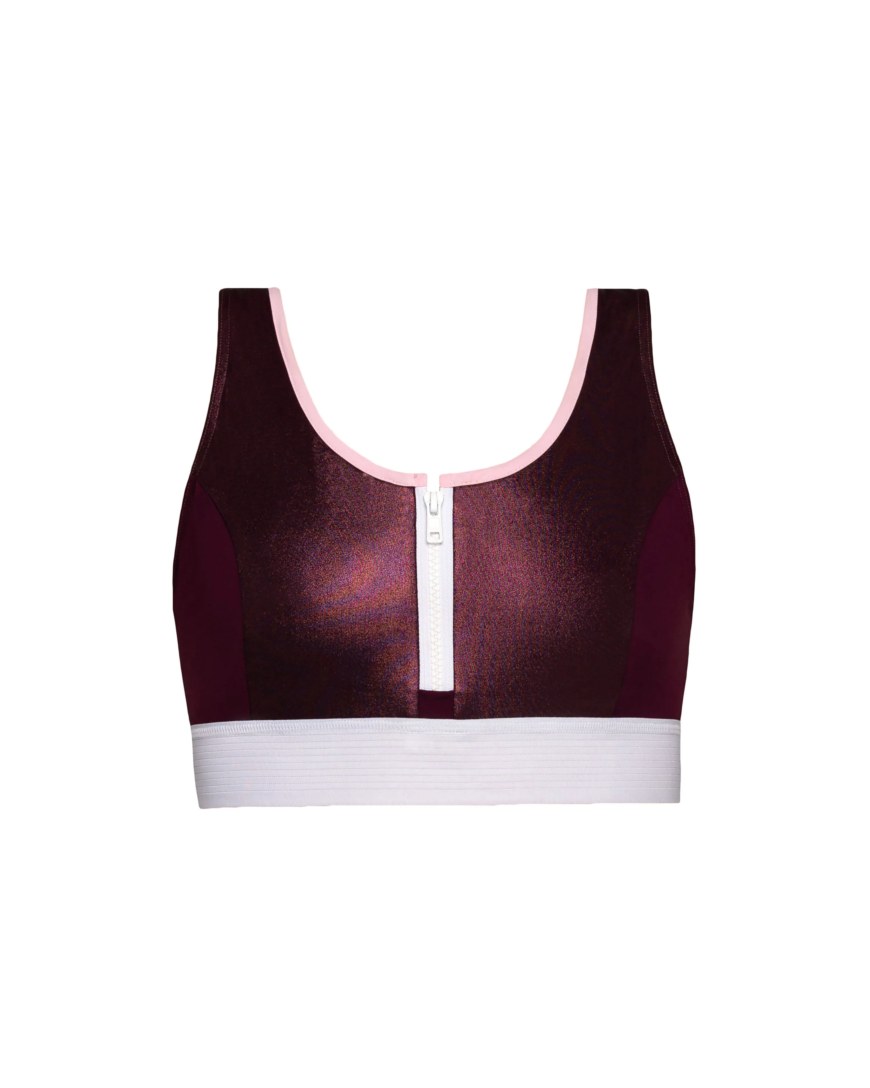 Samoa Sports Bra Aubergine