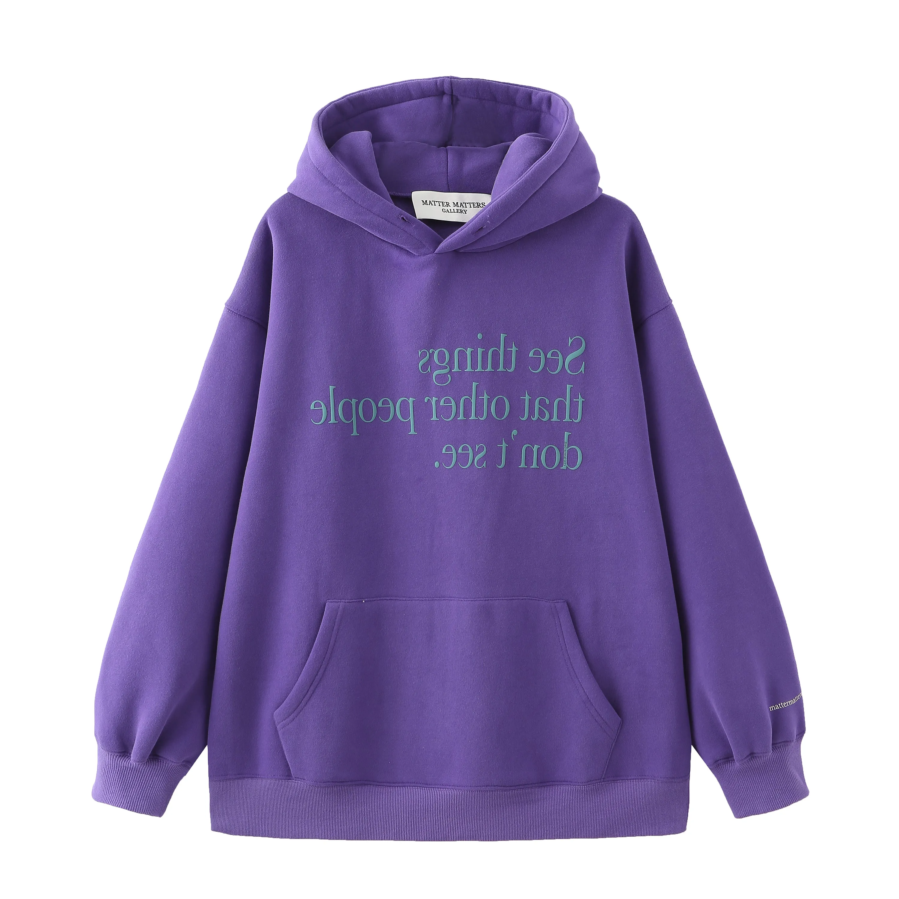See Things / Oversized Hoodies • Purple