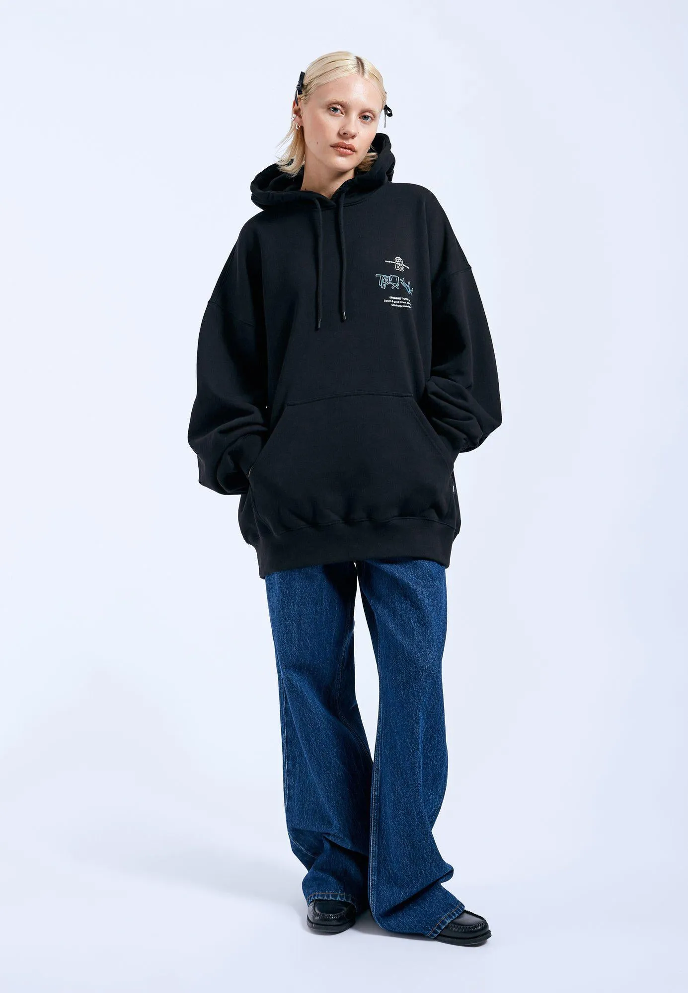 Siri Hoodie - Black Thank You