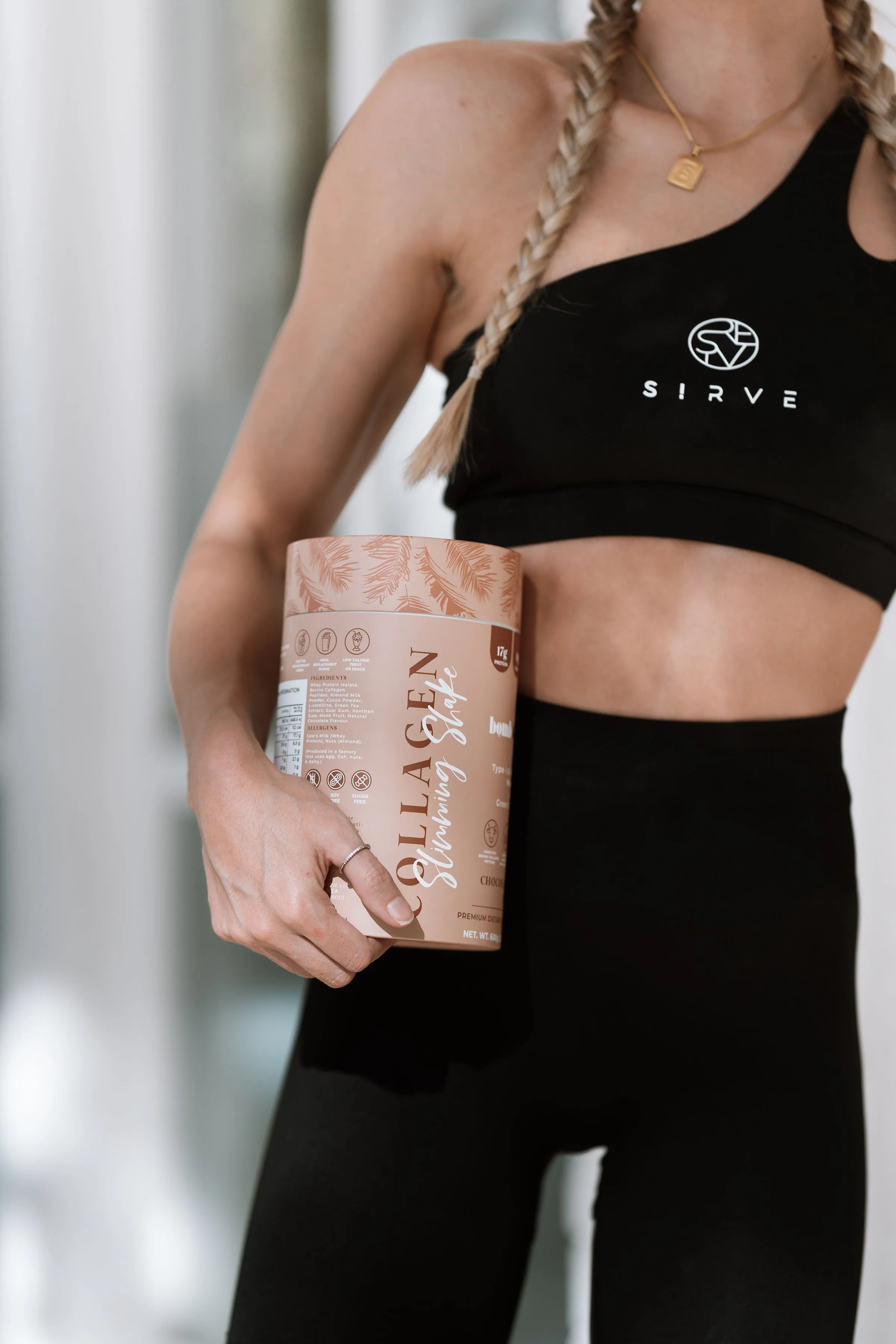 Sirve Asymmetric sports bra