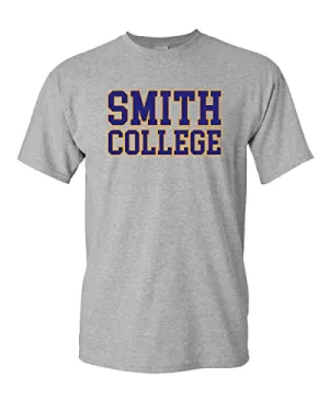 Smith College Block Letters T-Shirt