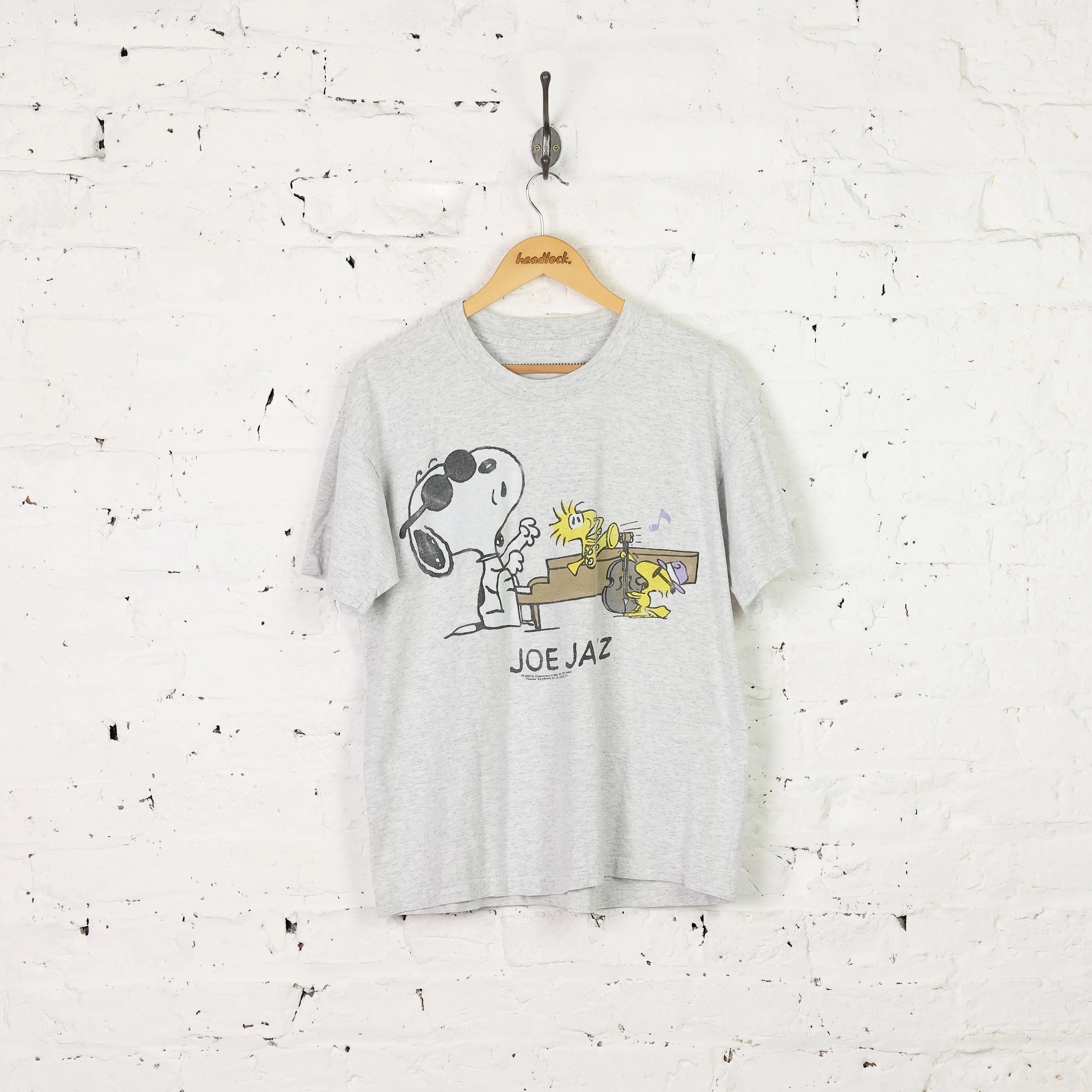 Snoopy Joe Jazz T Shirt - Grey - XL