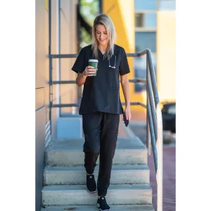 Softies Eaton Women's Premium Hybrid Jogger Leg Scrub Pants EATP01