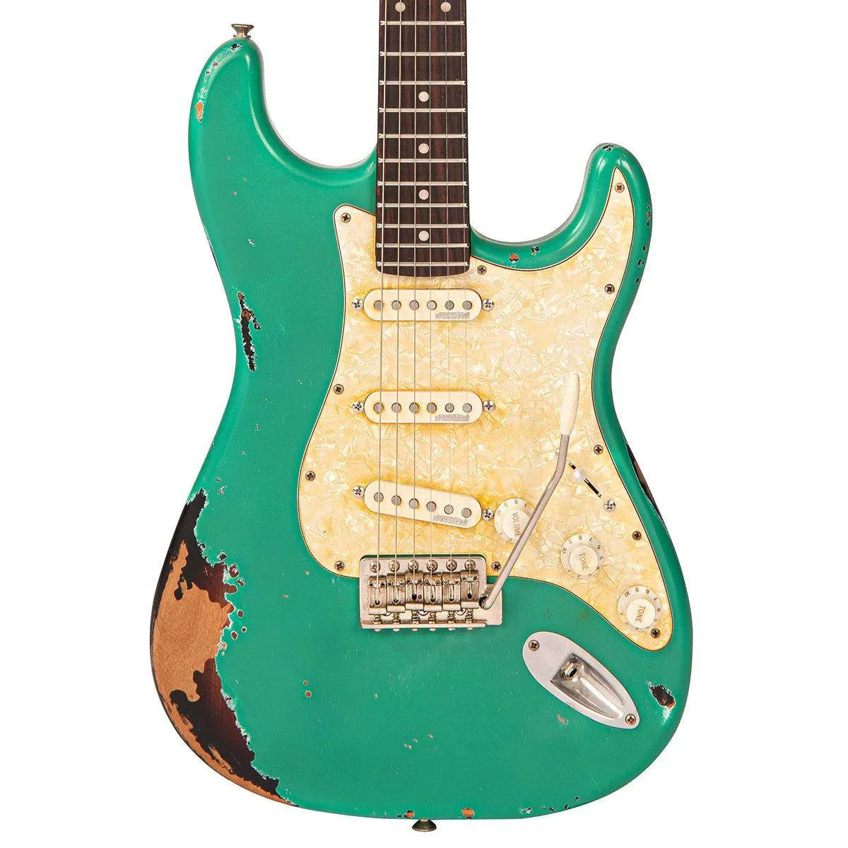 SOLD – Vintage V6 ProShop Unique ~ Ventura Green over Sunburst