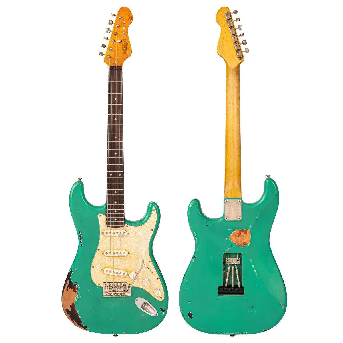SOLD – Vintage V6 ProShop Unique ~ Ventura Green over Sunburst