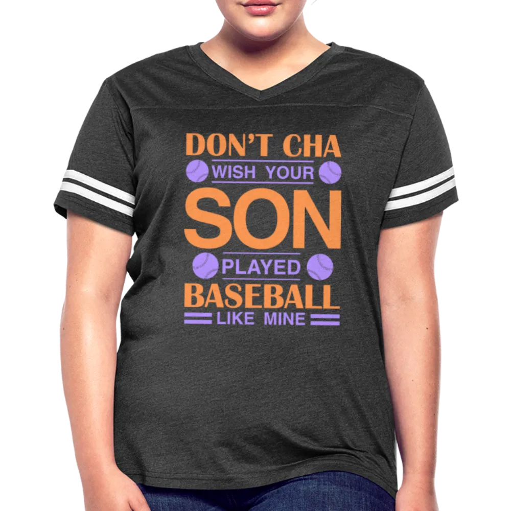 SON PLAYED BASEBALL Women’s Vintage Sport T-Shirt