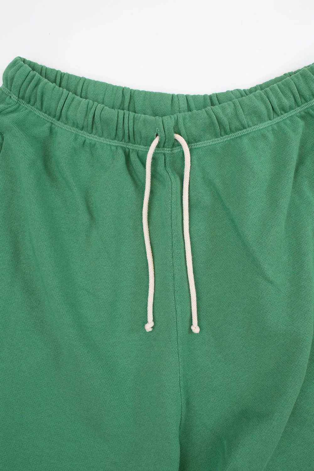 SPS05.46 - Retro Fleece Sweat Shorts Organic Cotton - Grass
