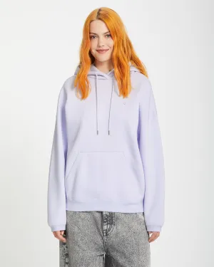Stone Heart Up Hoodie - DUSTY LAVENDER