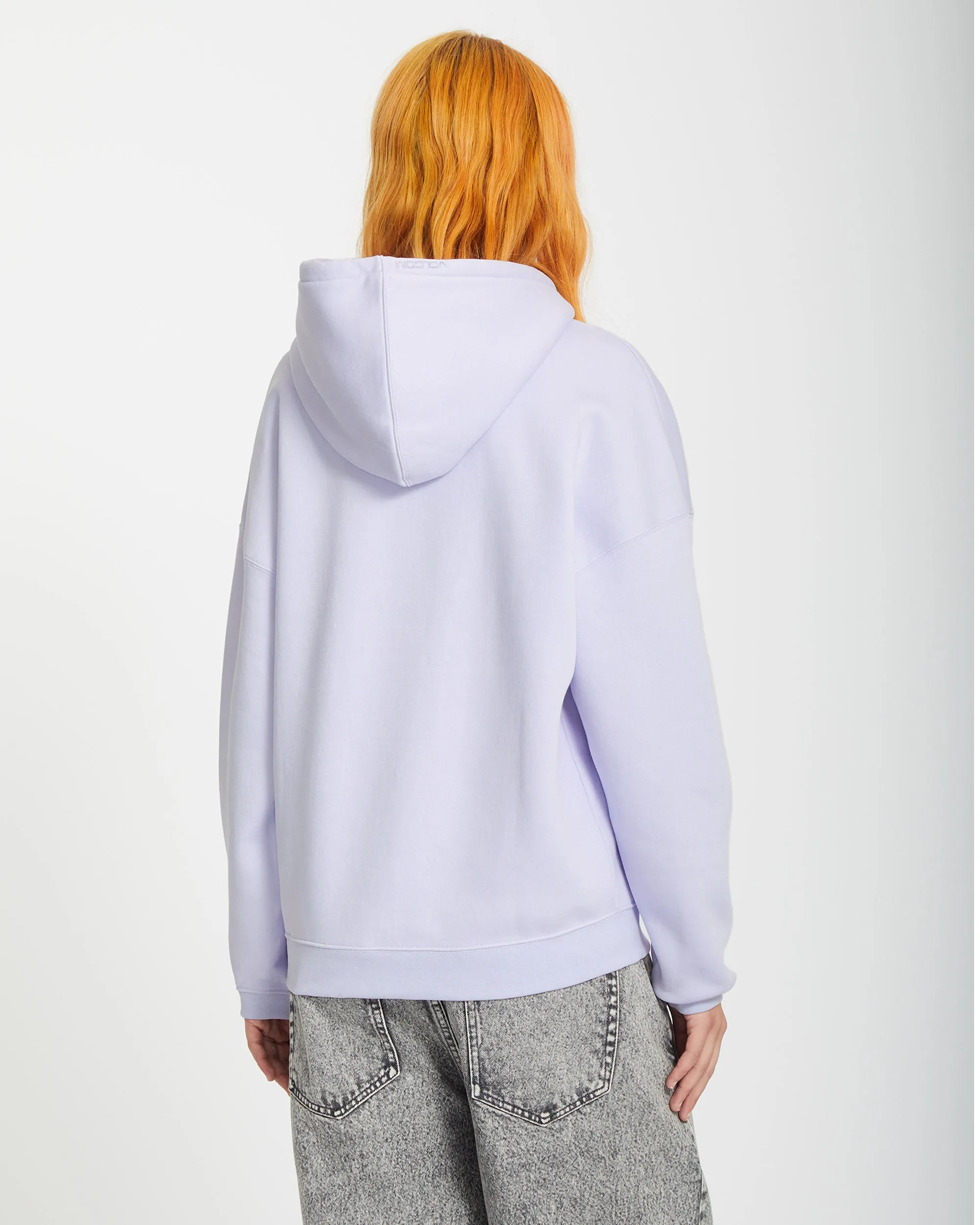 Stone Heart Up Hoodie - DUSTY LAVENDER