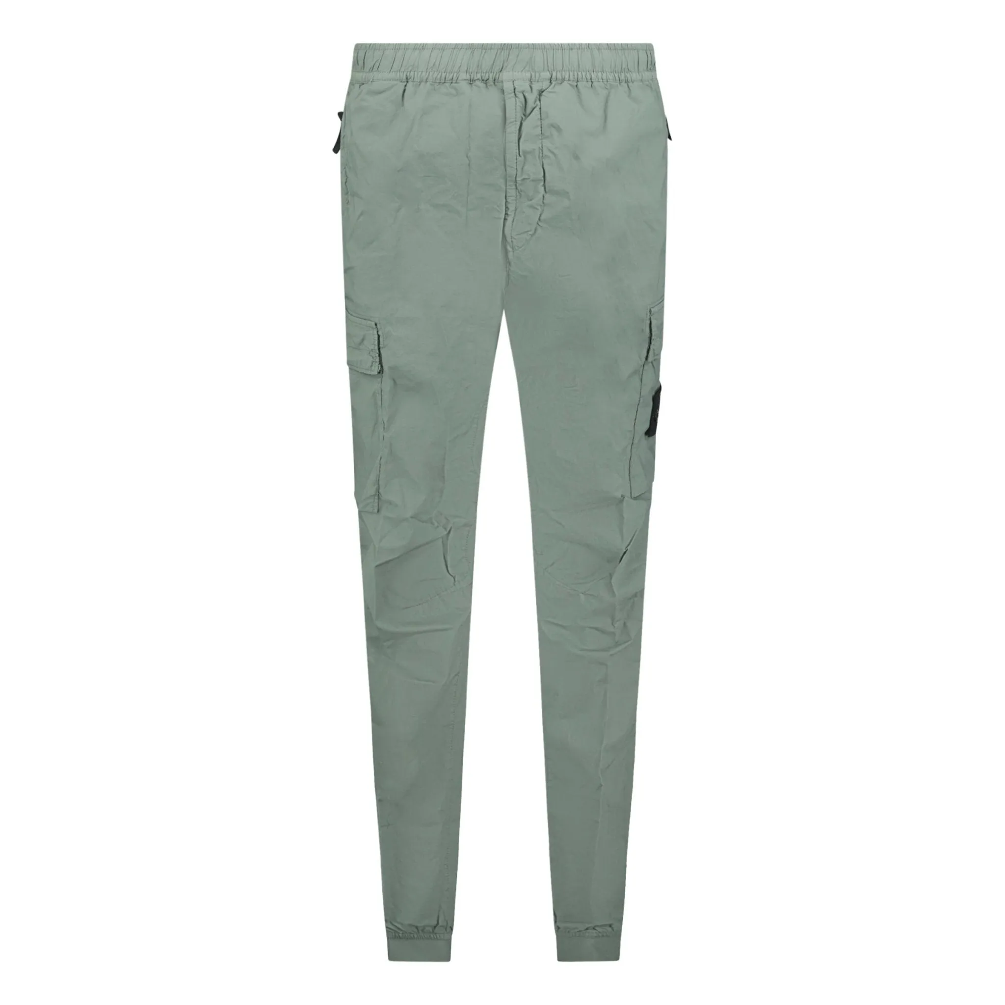 STONE ISLAND CUFFED CARGO TROUSERS GREEN