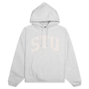 Stu Applique Hood - Ash Heather
