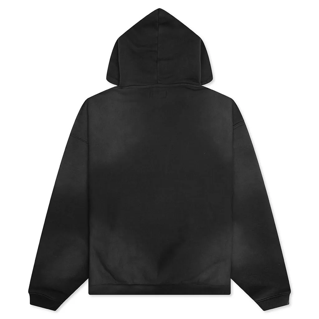Stu Applique Hood - Black