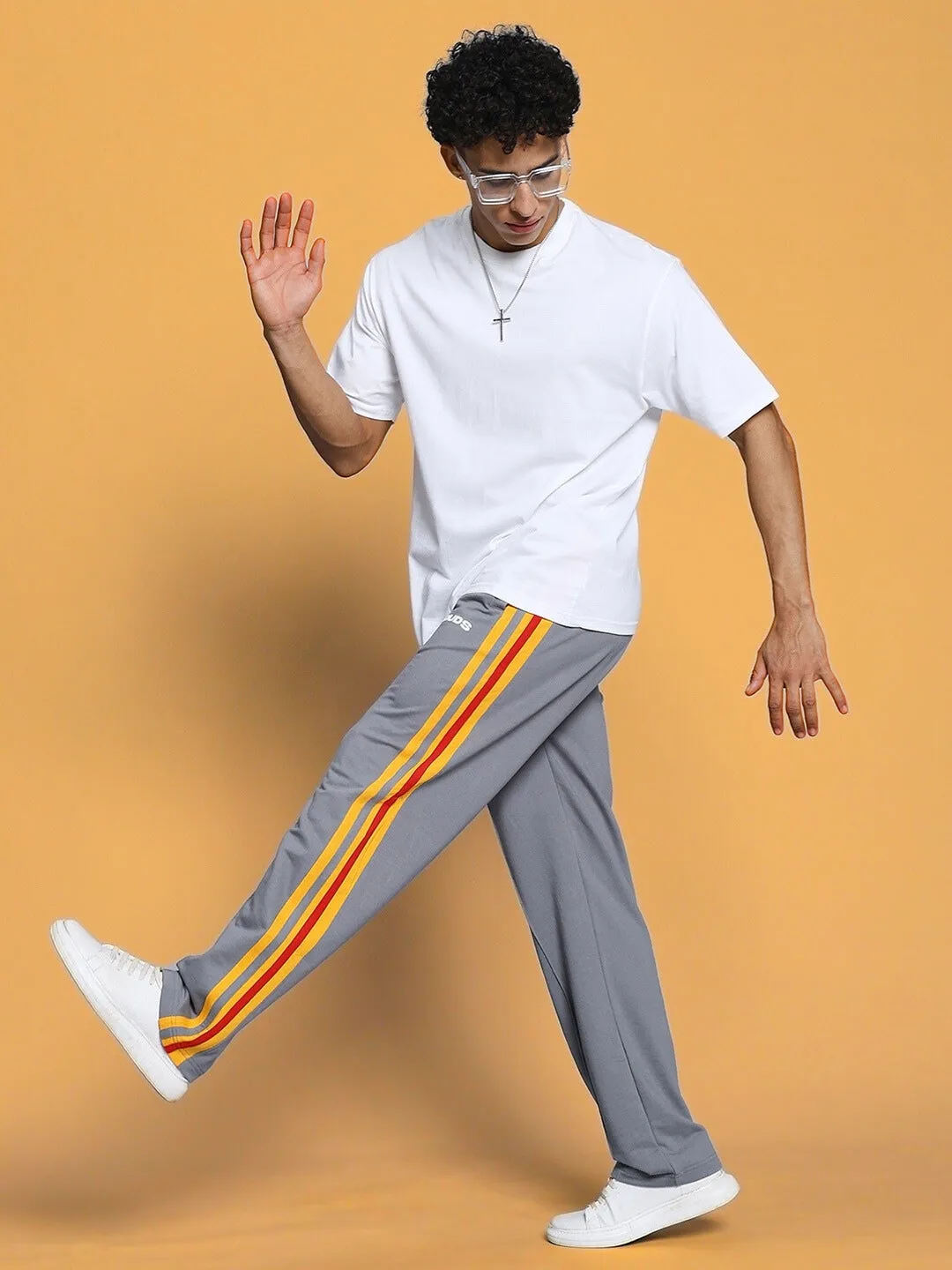 SUNSHINE STRIPE JOGGER (GREY)