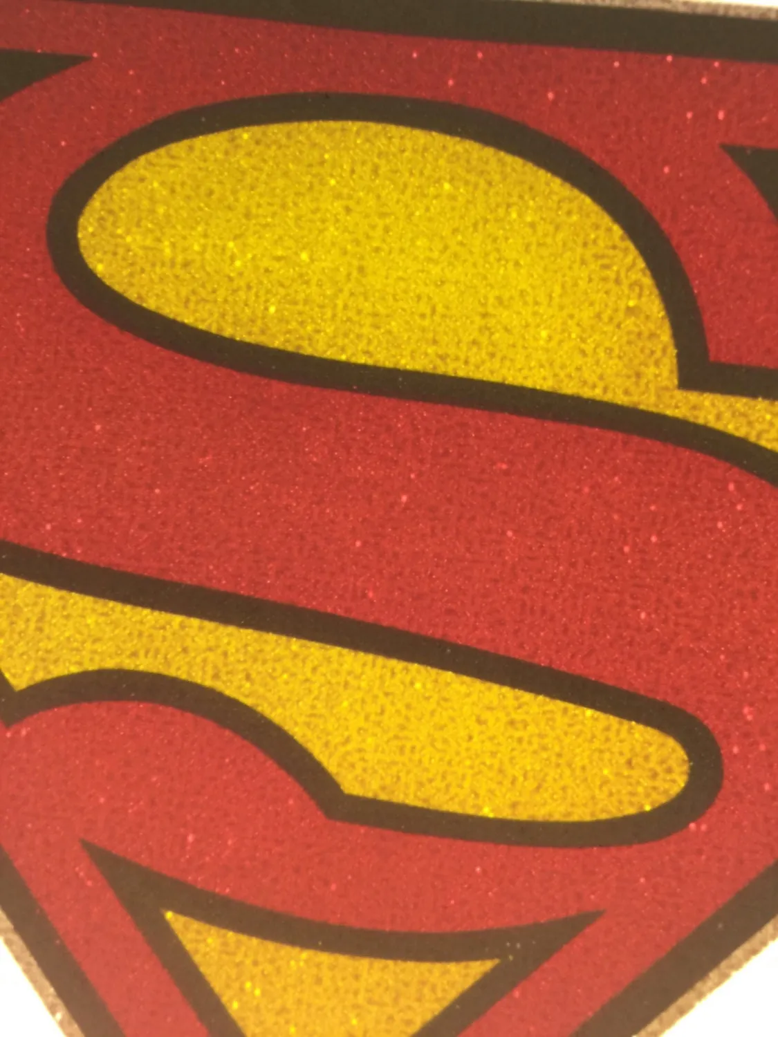 Superman Vintage Iron On Heat Transfer