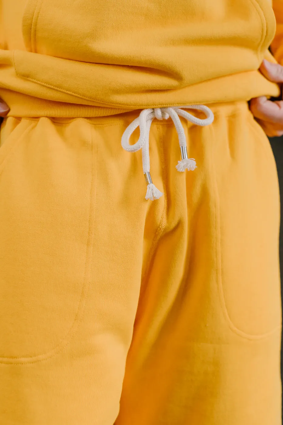 Sweat Shorts - Super Looper French Terry - Marigold