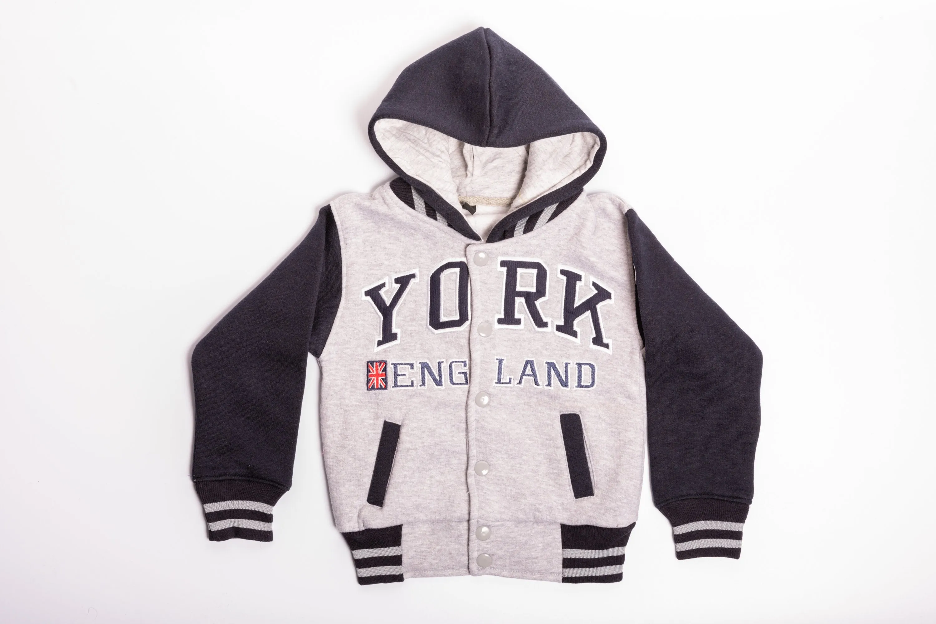 Sweatshirt York England Grey-Navy Youth