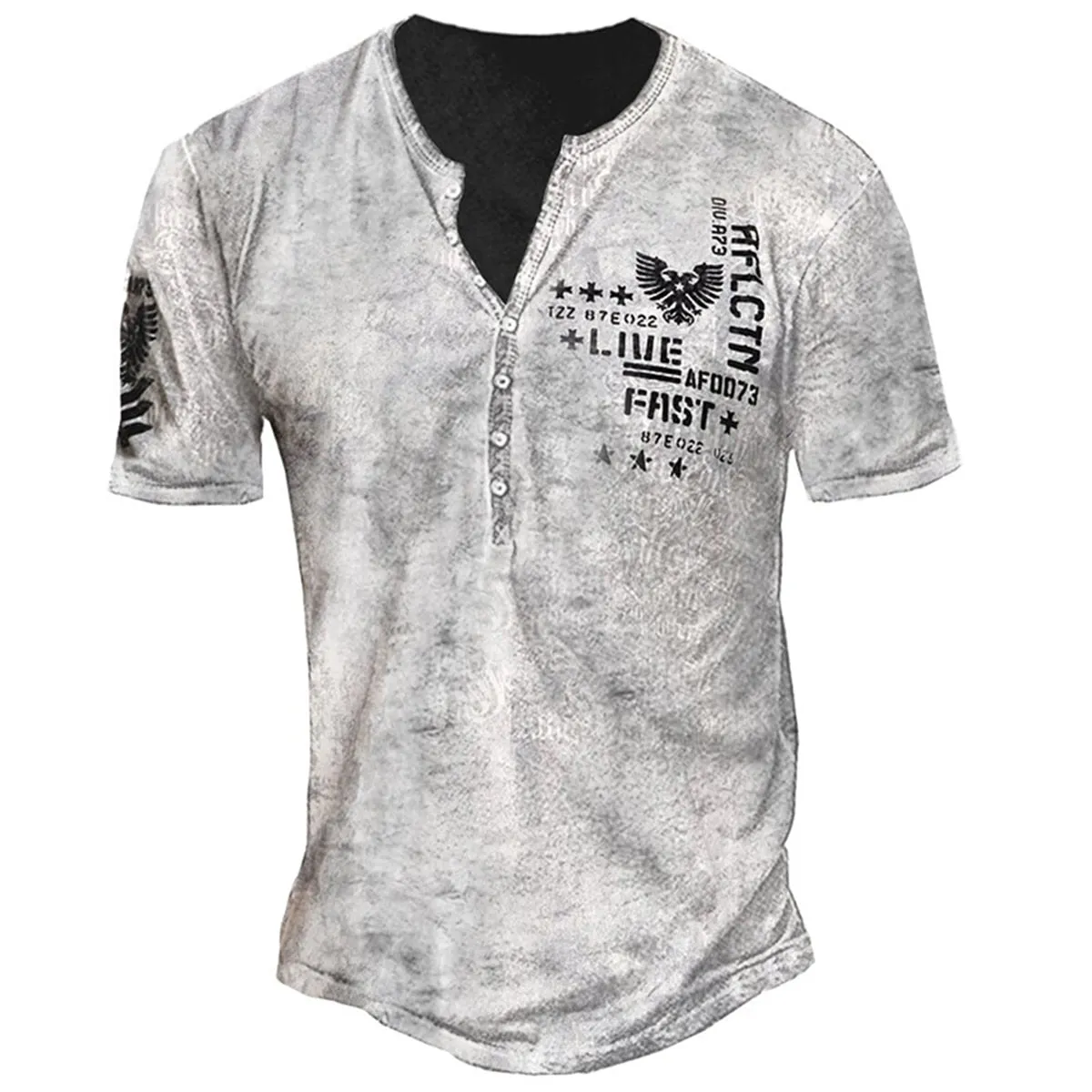 T-shirt Body Année 80 Homme gris