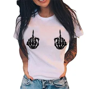 T-Shirt Rock Vintage Femme