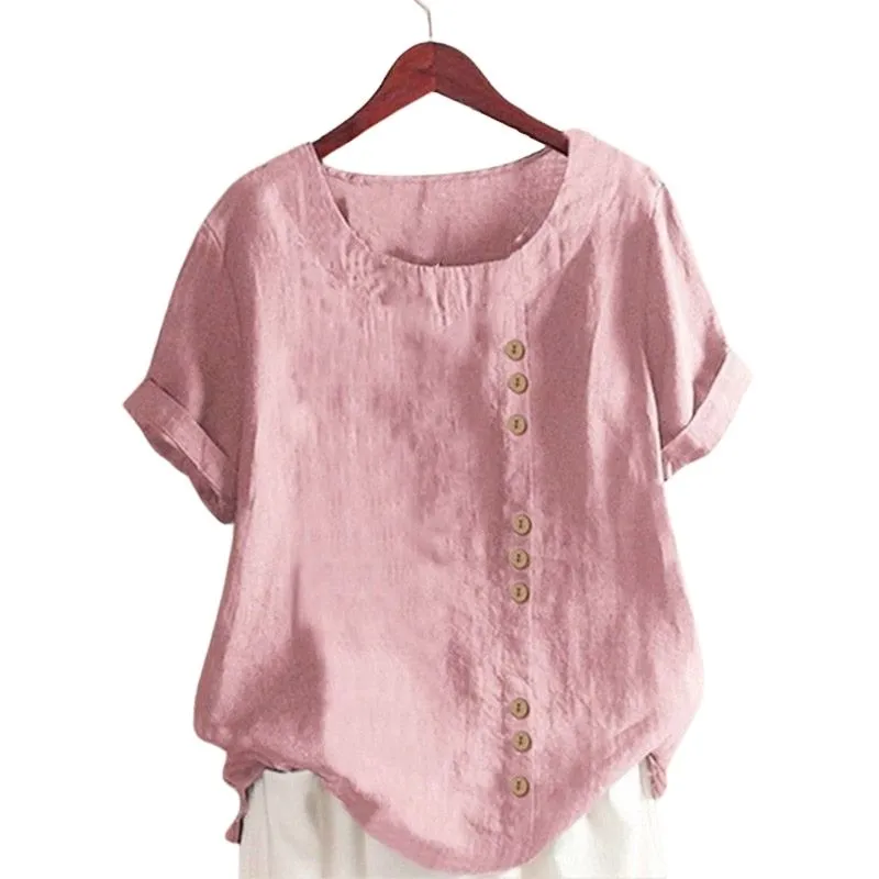 T-Shirt Vintage Femme Grande Taille