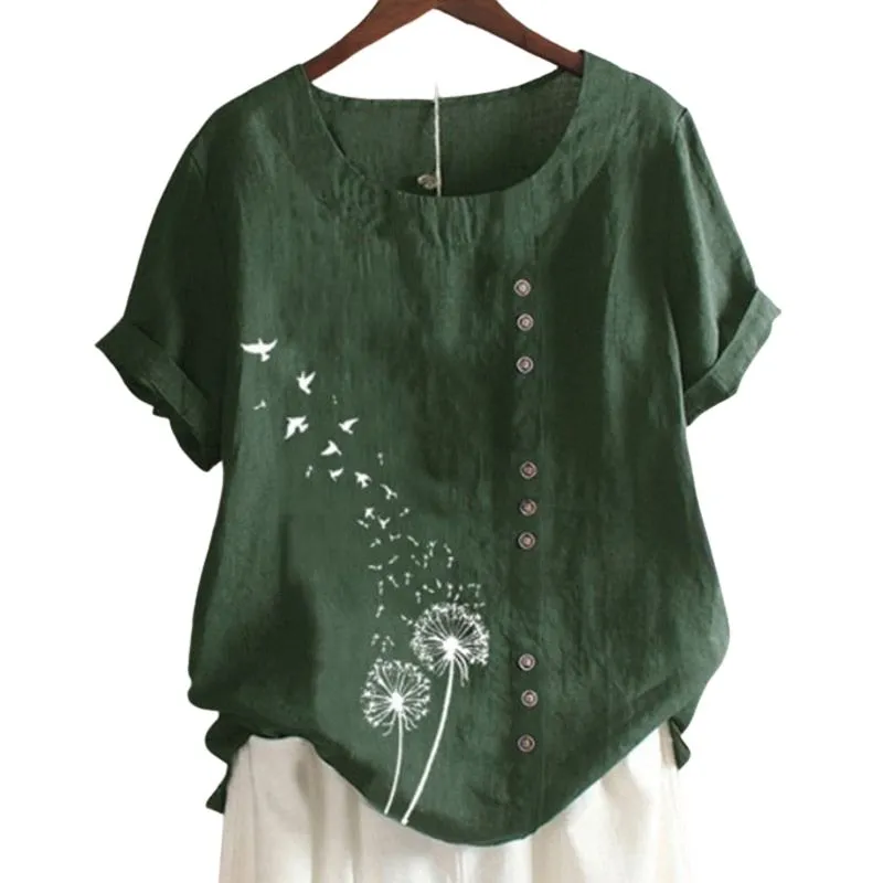 T-Shirt Vintage Femme Grande Taille