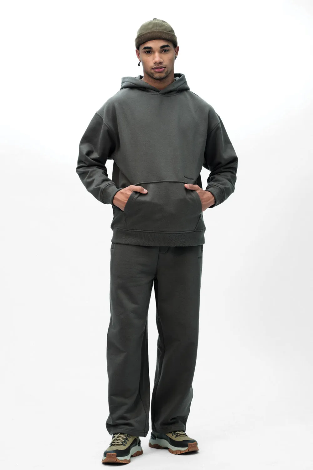 Taupe Wear A Hug Oversized Hoodie