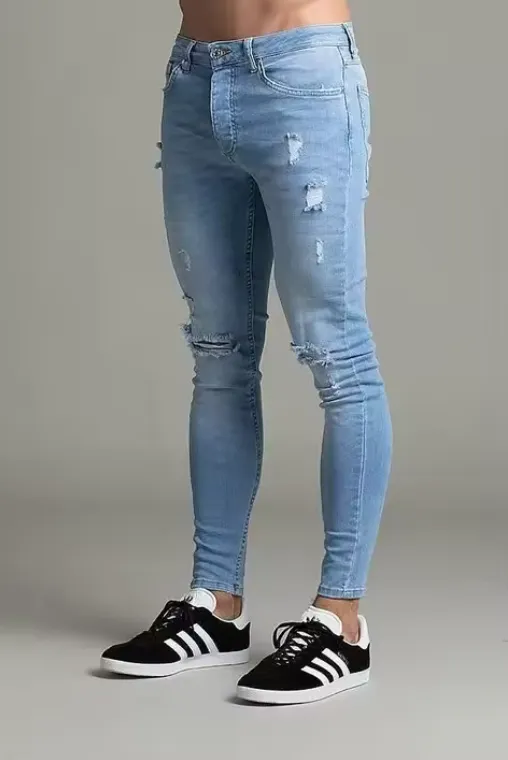 THE ADRIEN DISTRESSED DENIM